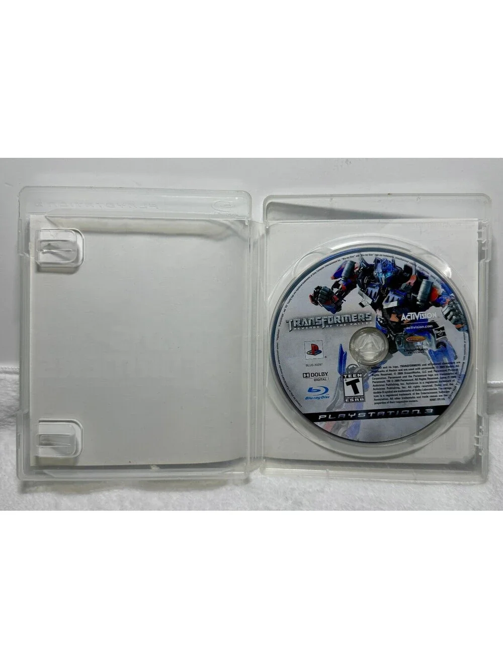 Transformers Revenge of the Fallen PS3 PlayStation 3 Complete CIB